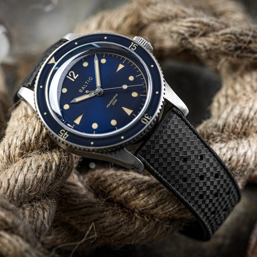 Vintage Tropic Rubber Watch Strap