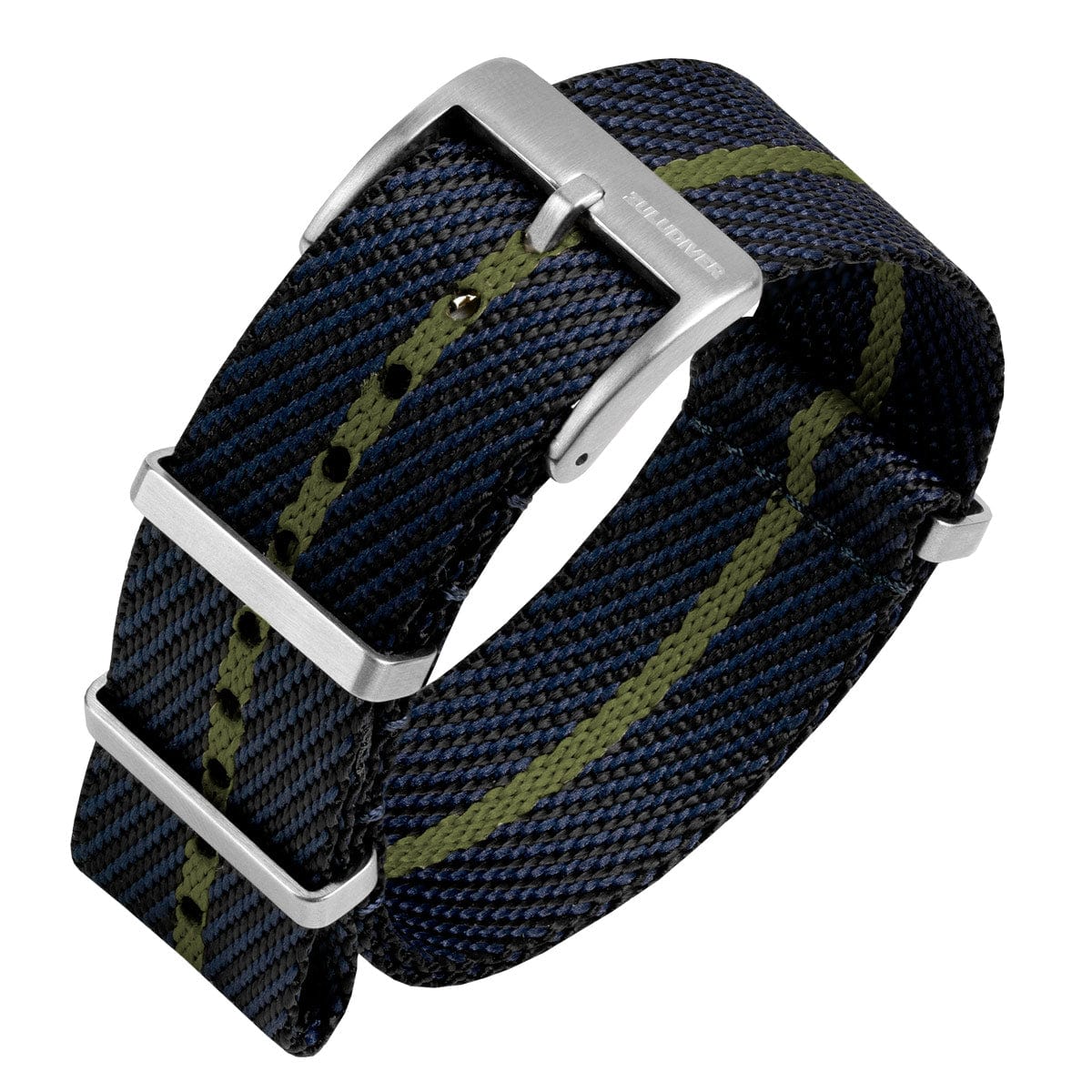 ZULUDIVER 1973 British Military Watch Strap: INFANTRY - Foxhound