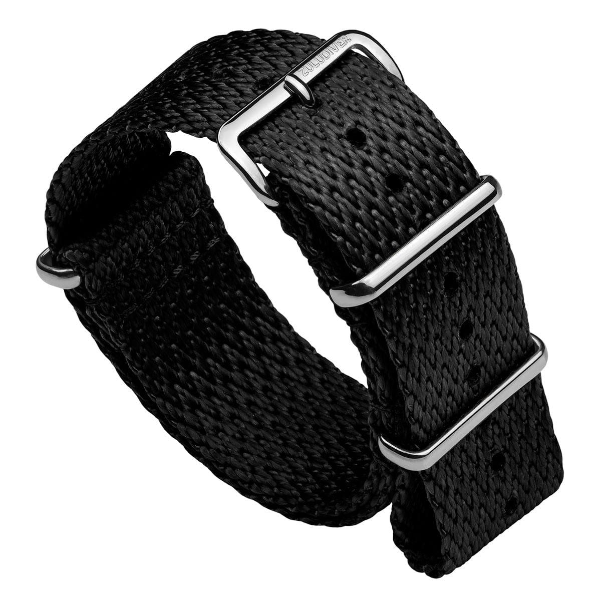 ZULUDIVER Shark Military Nylon Watch Strap - Blacktip