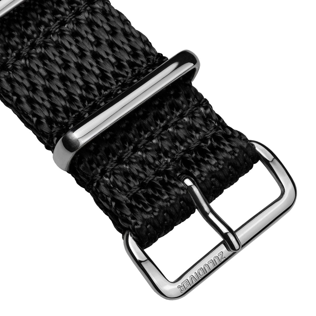 ZULUDIVER Shark Military Nylon Watch Strap - Blacktip
