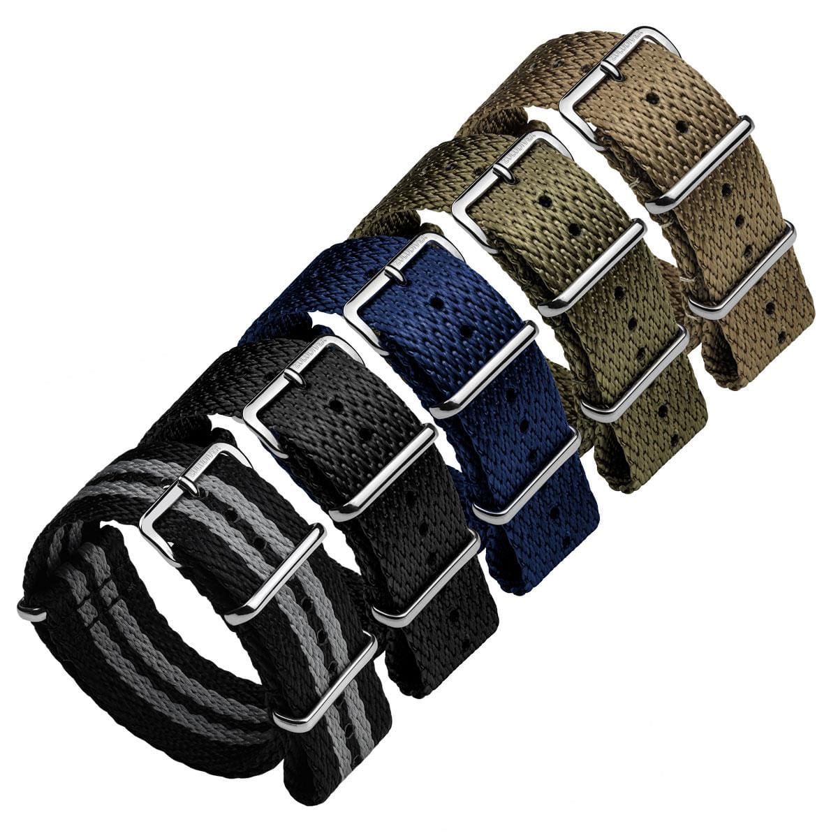 ZULUDIVER Shark Military Nylon Watch Strap - Mako