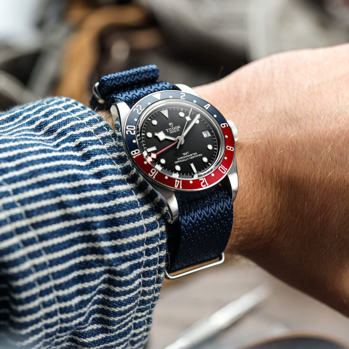 ZULUDIVER Shark Military Nylon Watch Strap - Mako