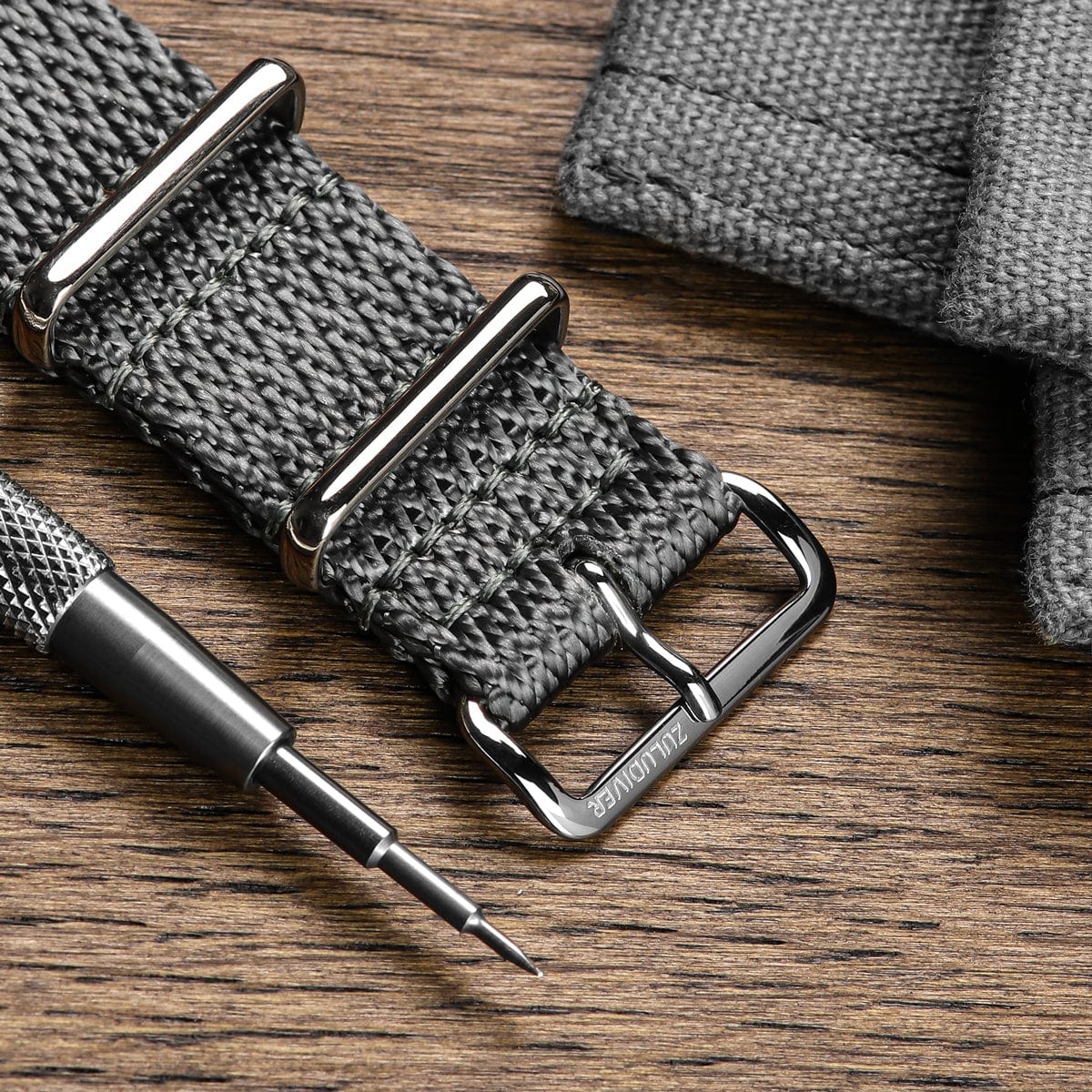 ZULUDIVER Shark Military Nylon Watch Strap - Mako