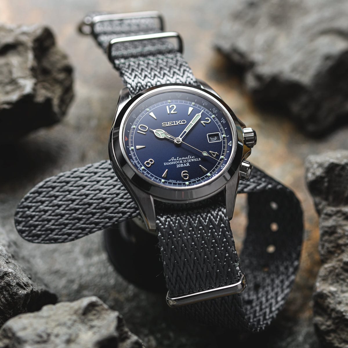ZULUDIVER Shark Military Nylon Watch Strap - Mako