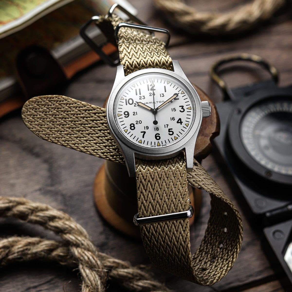 ZULUDIVER Shark Military Nylon Watch Strap - Mako