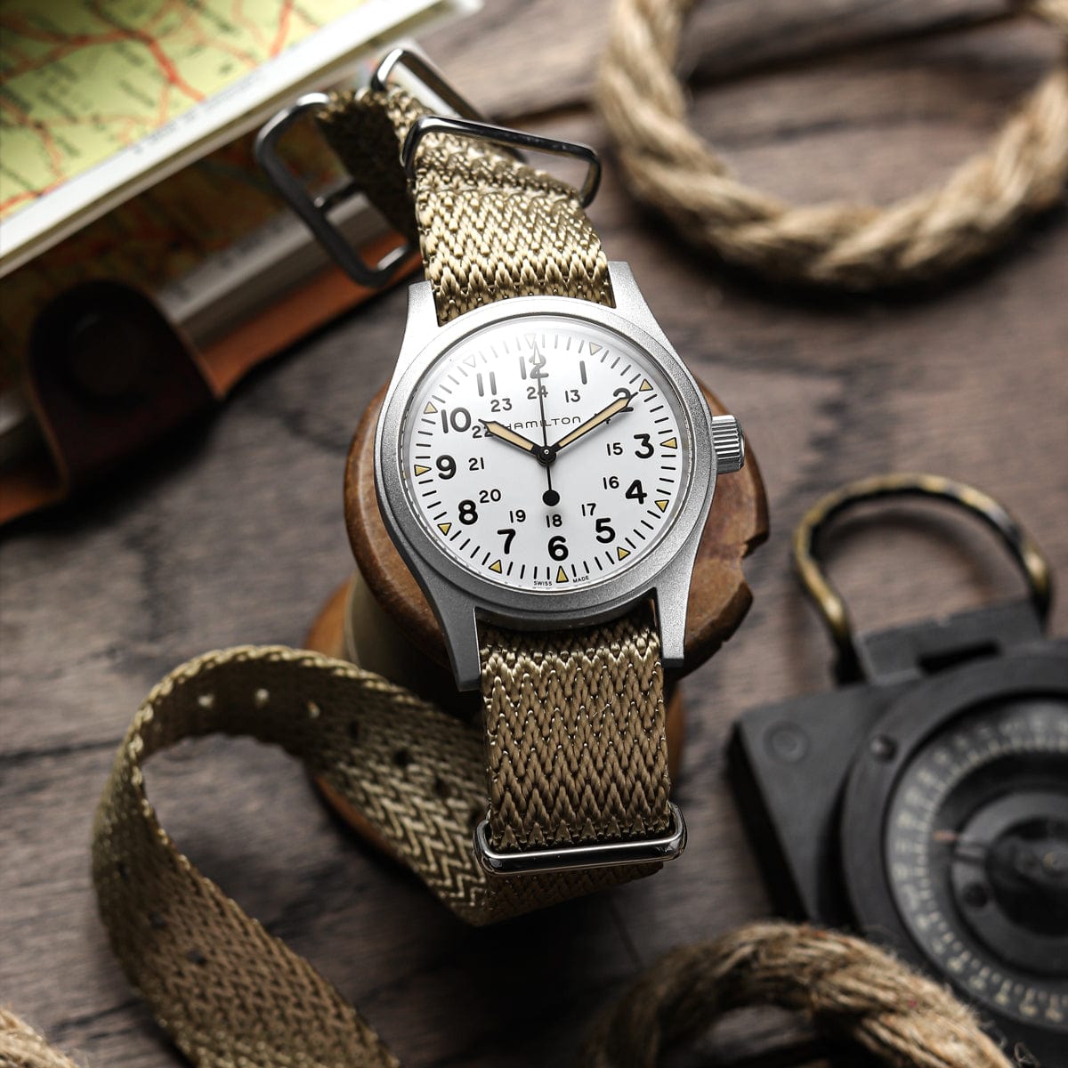 ZULUDIVER Shark Military Nylon Watch Strap - Mako