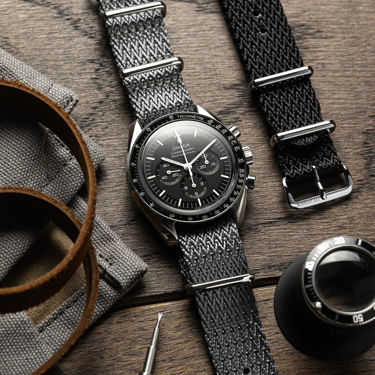 ZULUDIVER Shark Military Nylon Watch Strap - Mako