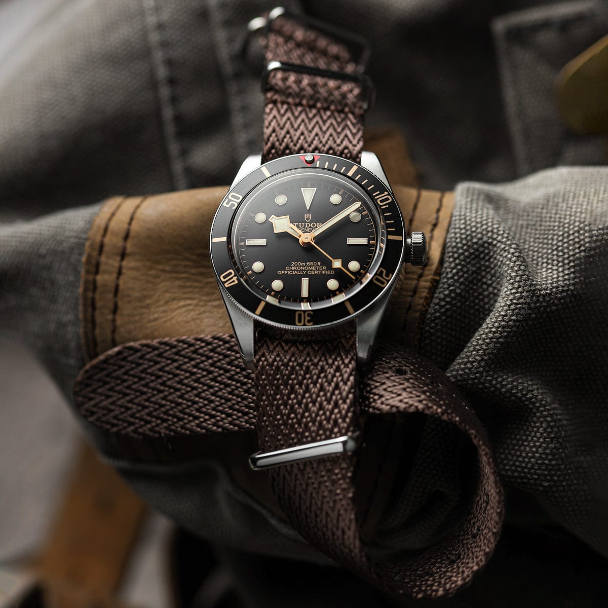 ZULUDIVER Shark Military Nylon Watch Strap - Mako