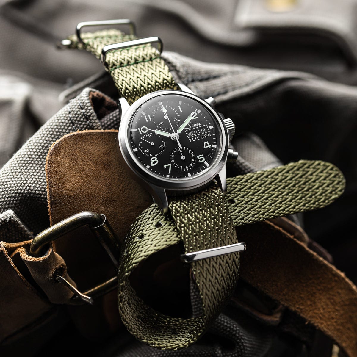 ZULUDIVER Shark Military Nylon Watch Strap - Mako