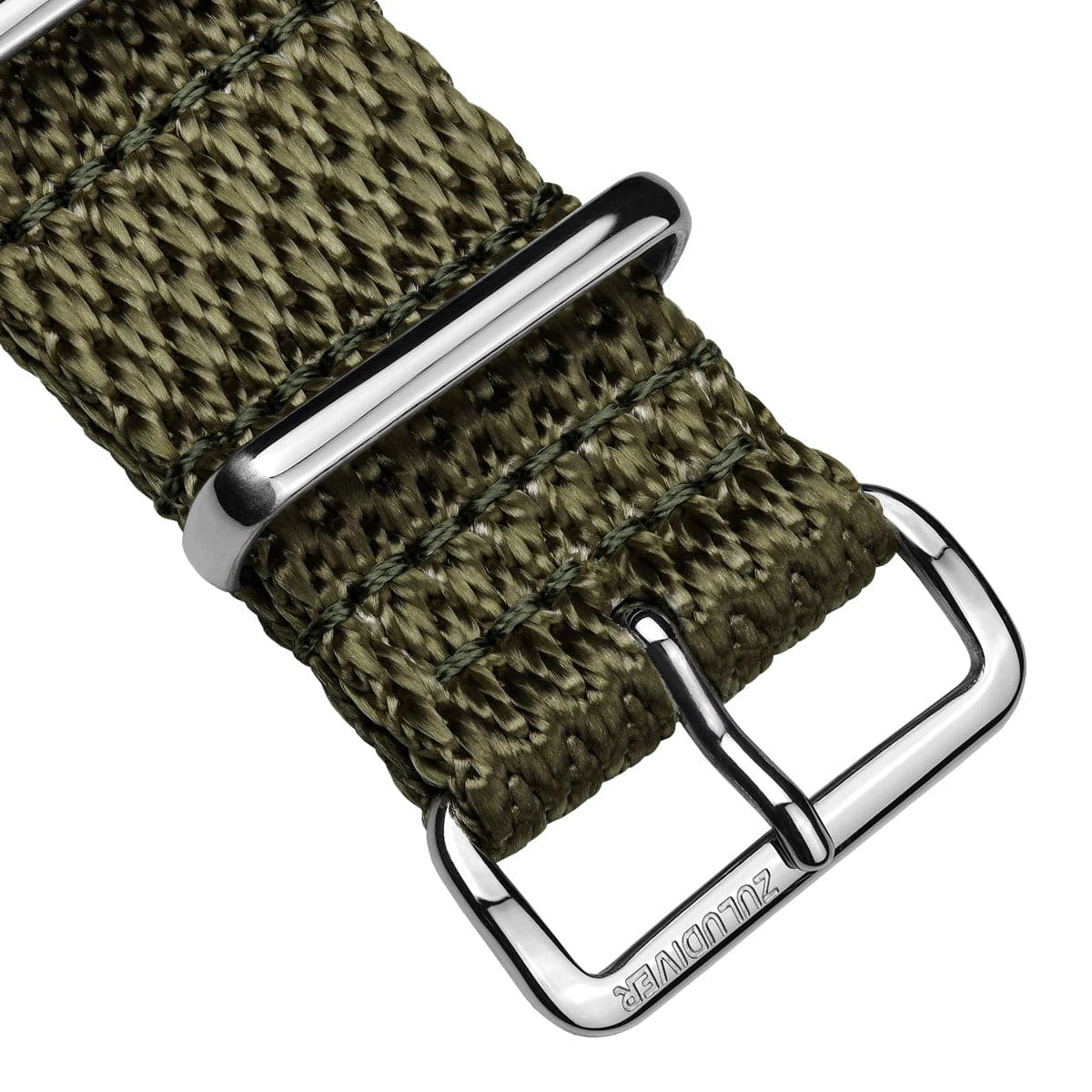 ZULUDIVER Shark Military Nylon Watch Strap - Reef