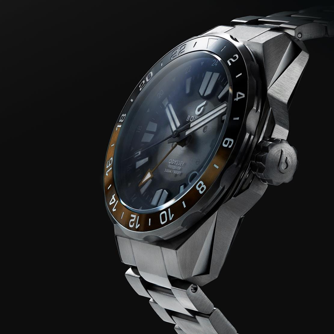 Boldr Odyssey Freediver GMT - Black / Brown