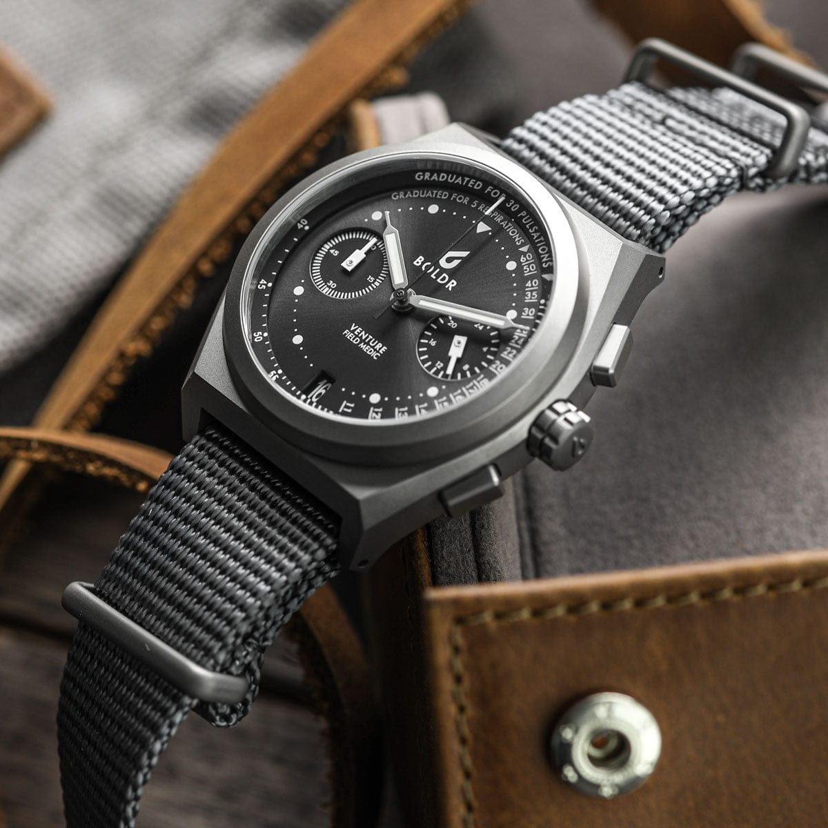 Boldr Venture Field Medic IV Chronograph Watch