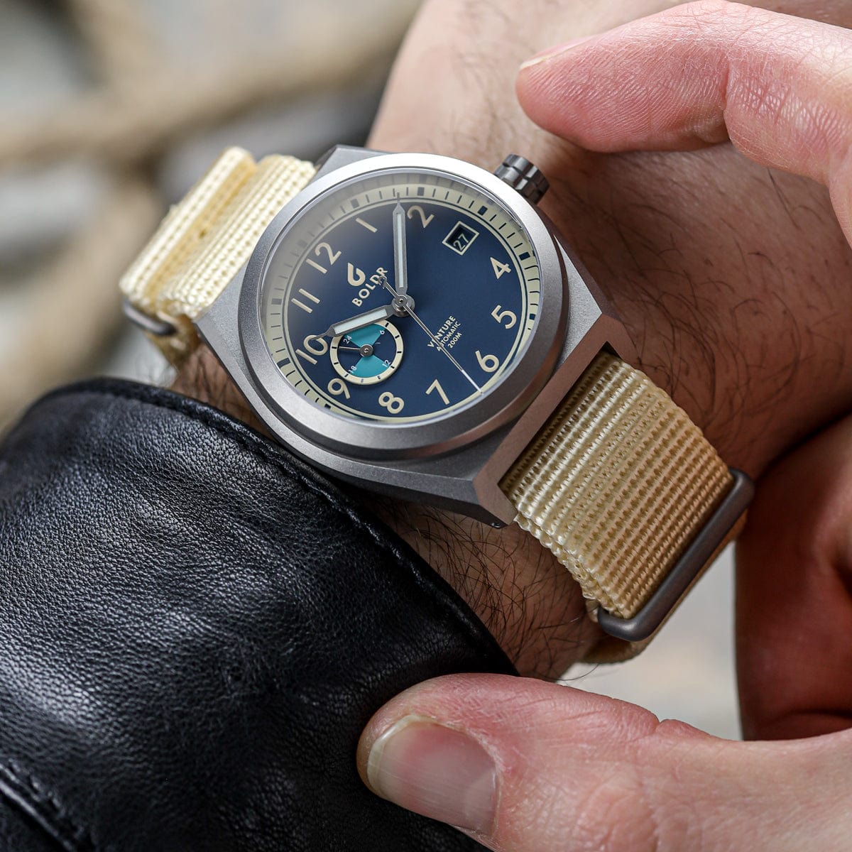 Boldr Venture Wayfarer Automatic Watch - Admiral