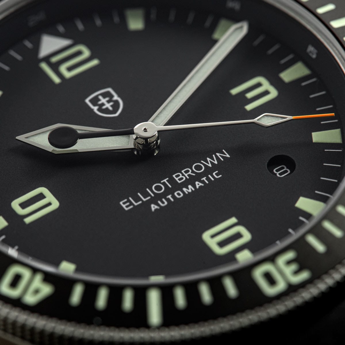 Elliot Brown Holton Automatic 101-A11 - Silver/Black