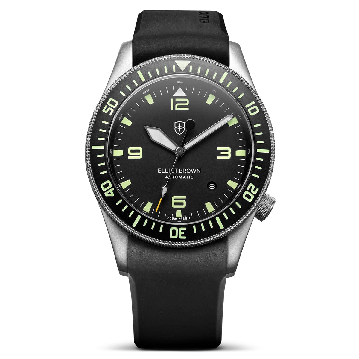 Elliot Brown Holton Automatic 101-A11 - Silver/Black