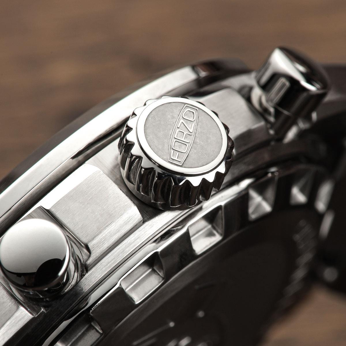 FORZO G2 EnduraTimer Chronograph Watch - Reverse Panda Dial