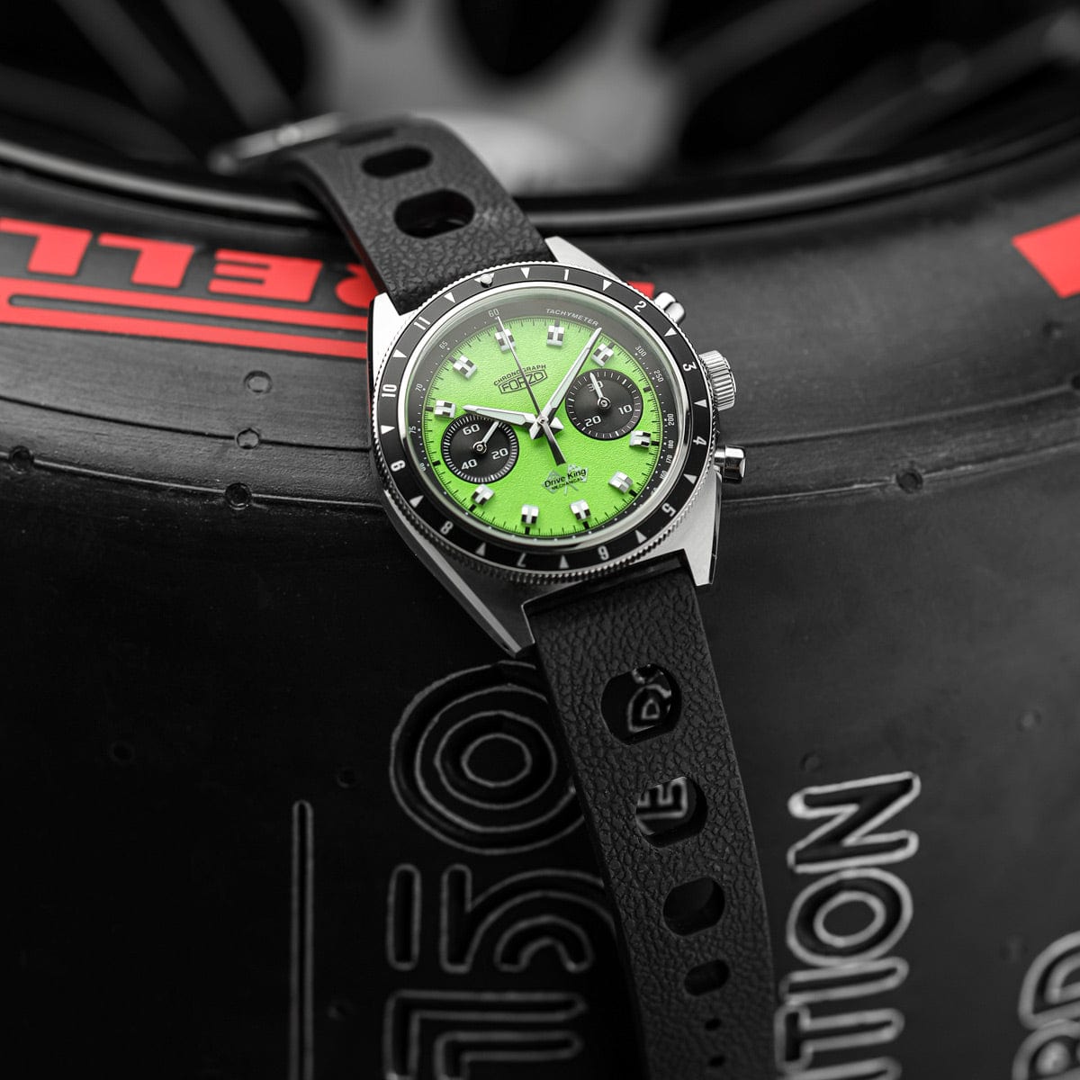 FORZO ST19 Drive King Mechanical Green Dial SS-B02-B