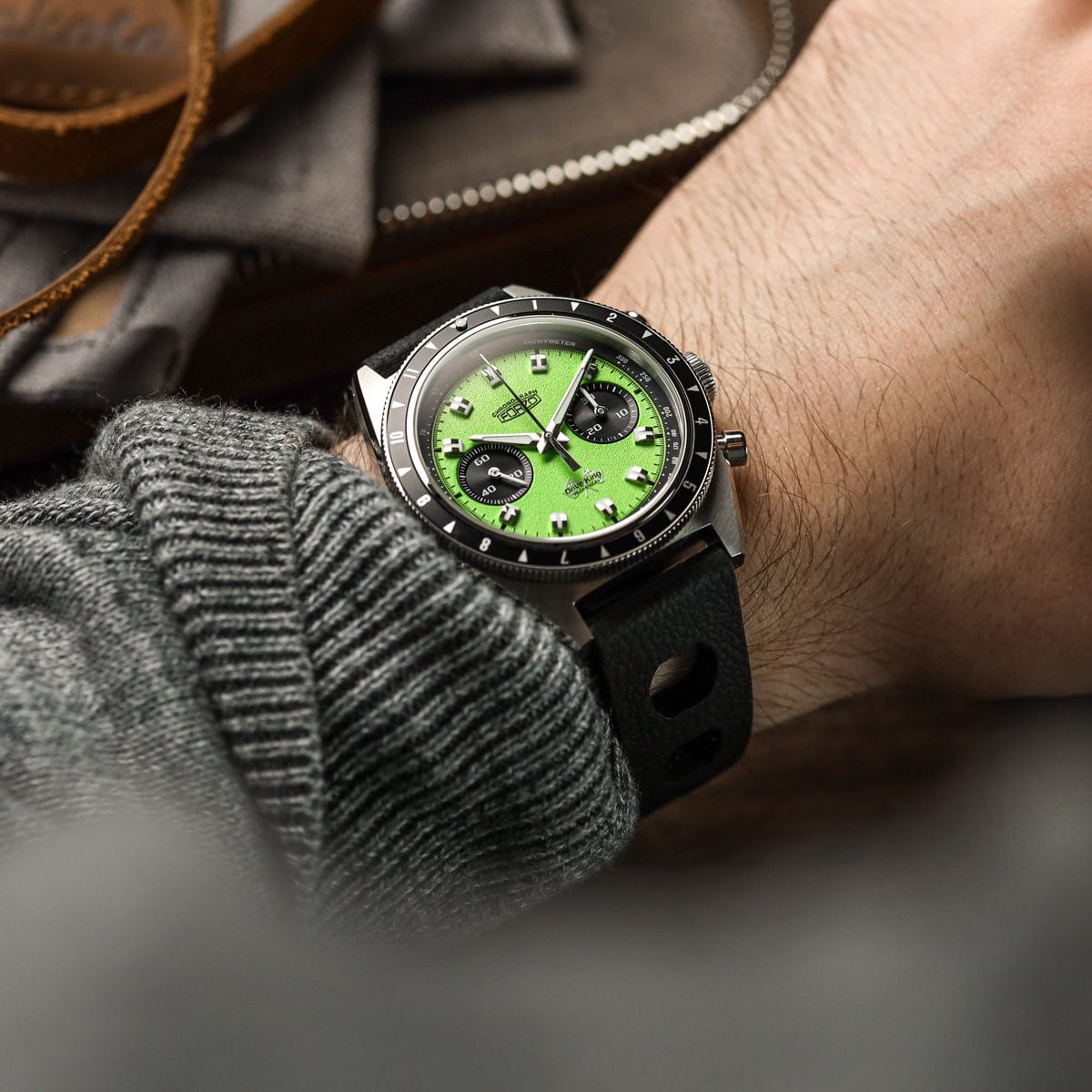 FORZO ST19 Drive King Mechanical Green Dial SS-B02-B