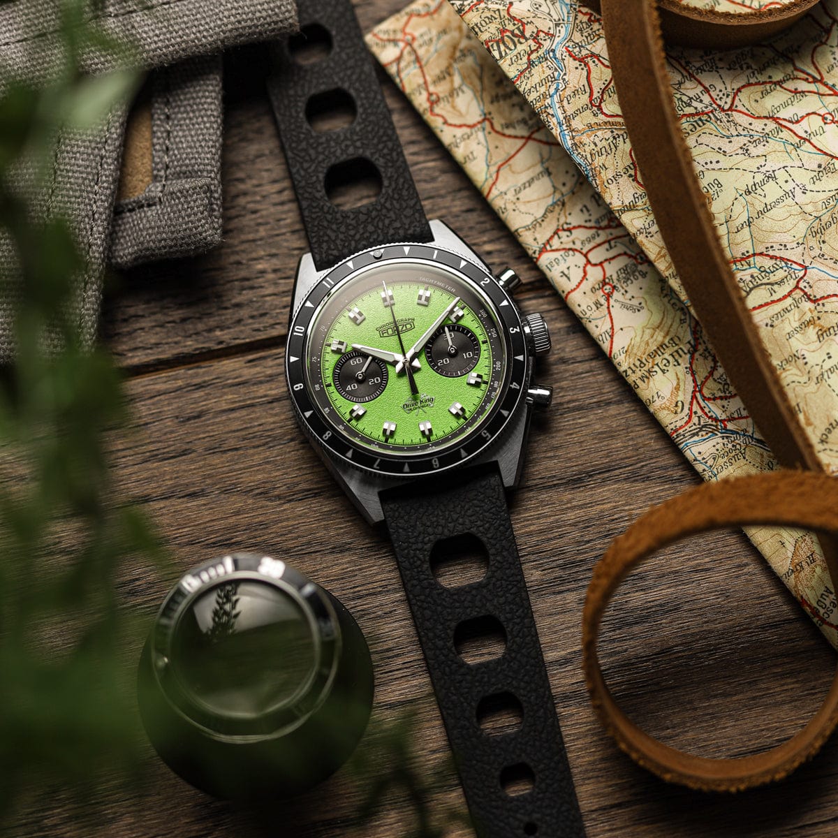 FORZO ST19 Drive King Mechanical Green Dial SS-B02-B