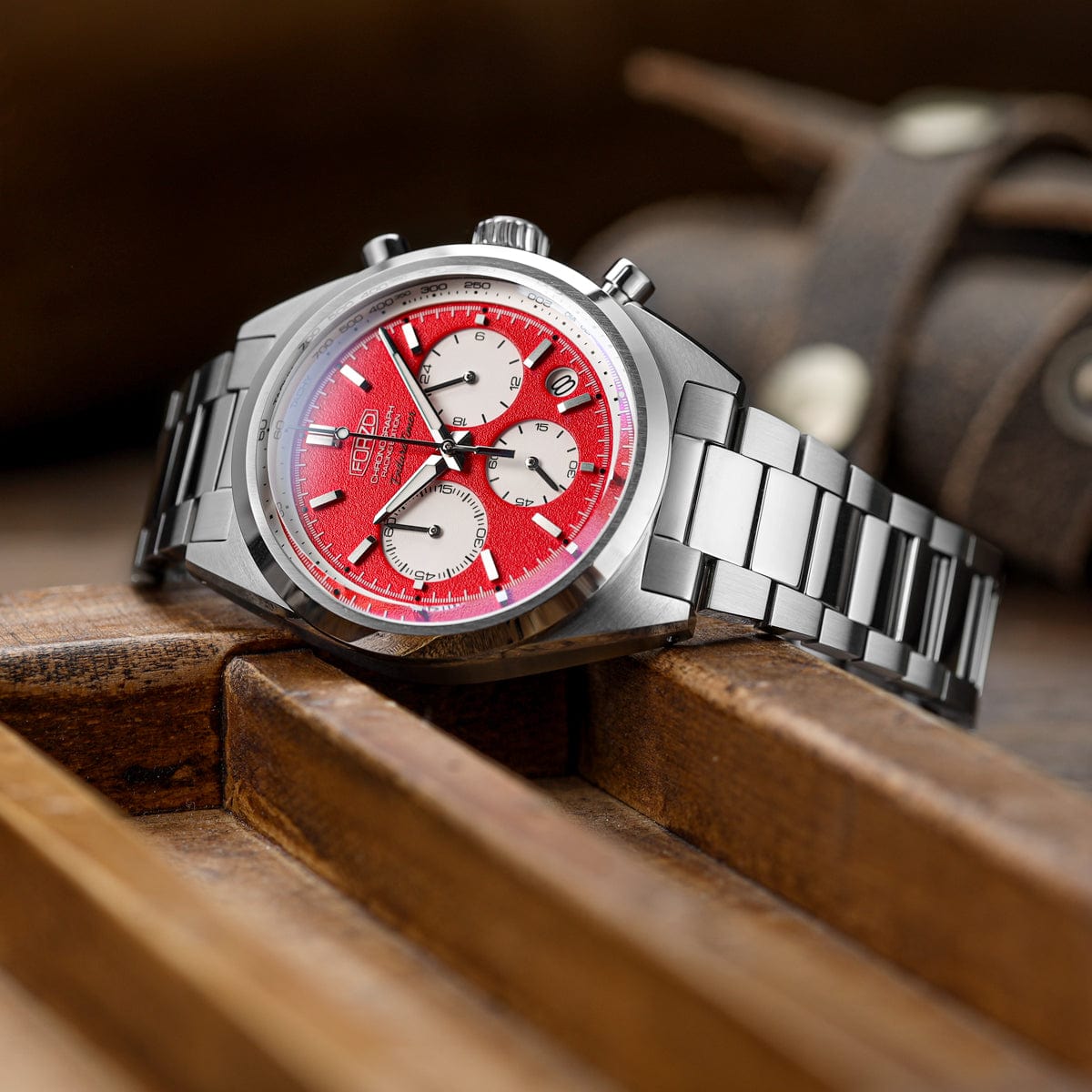 FORZO G1 Carl Fogarty Foggy EnduraTimer Chronograph - Red Dial - NEARLY NEW