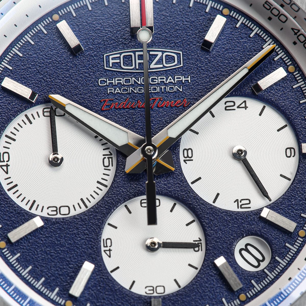 FORZO G1 DirtFish EnduraTimer Chronograph Watch Rally Blue - NEARLY NEW