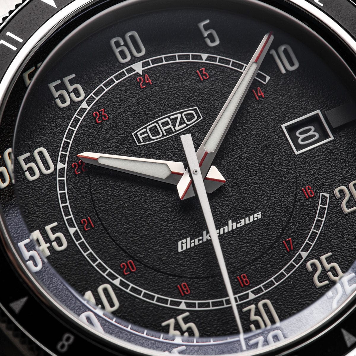 FORZO G1 Glickenhaus Limited Edition Automatic Watch - Black / Red Dial - Nearly New