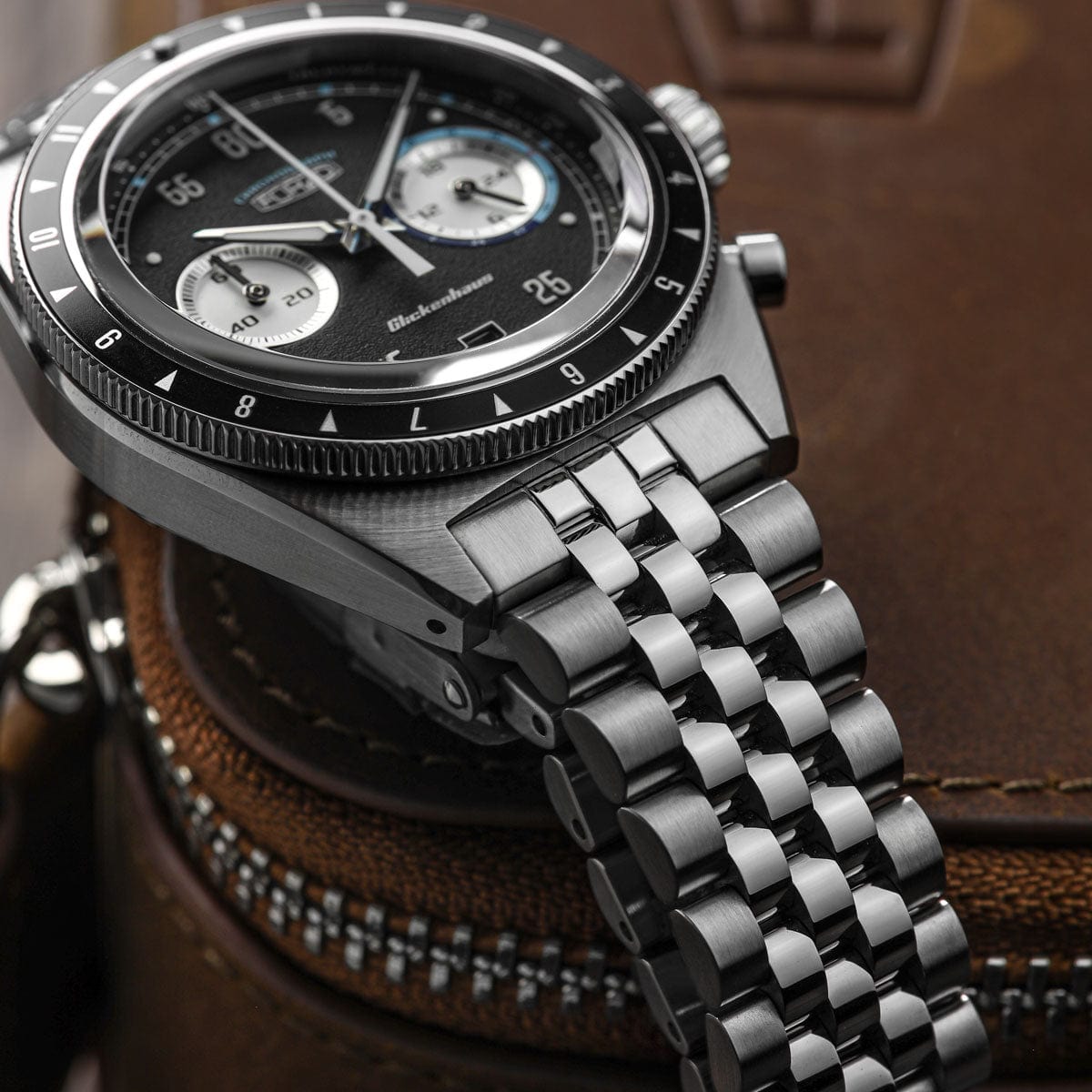FORZO G1 Glickenhaus Limited Edition Chronograph Watch - Black / Blue Dial - Nearly New