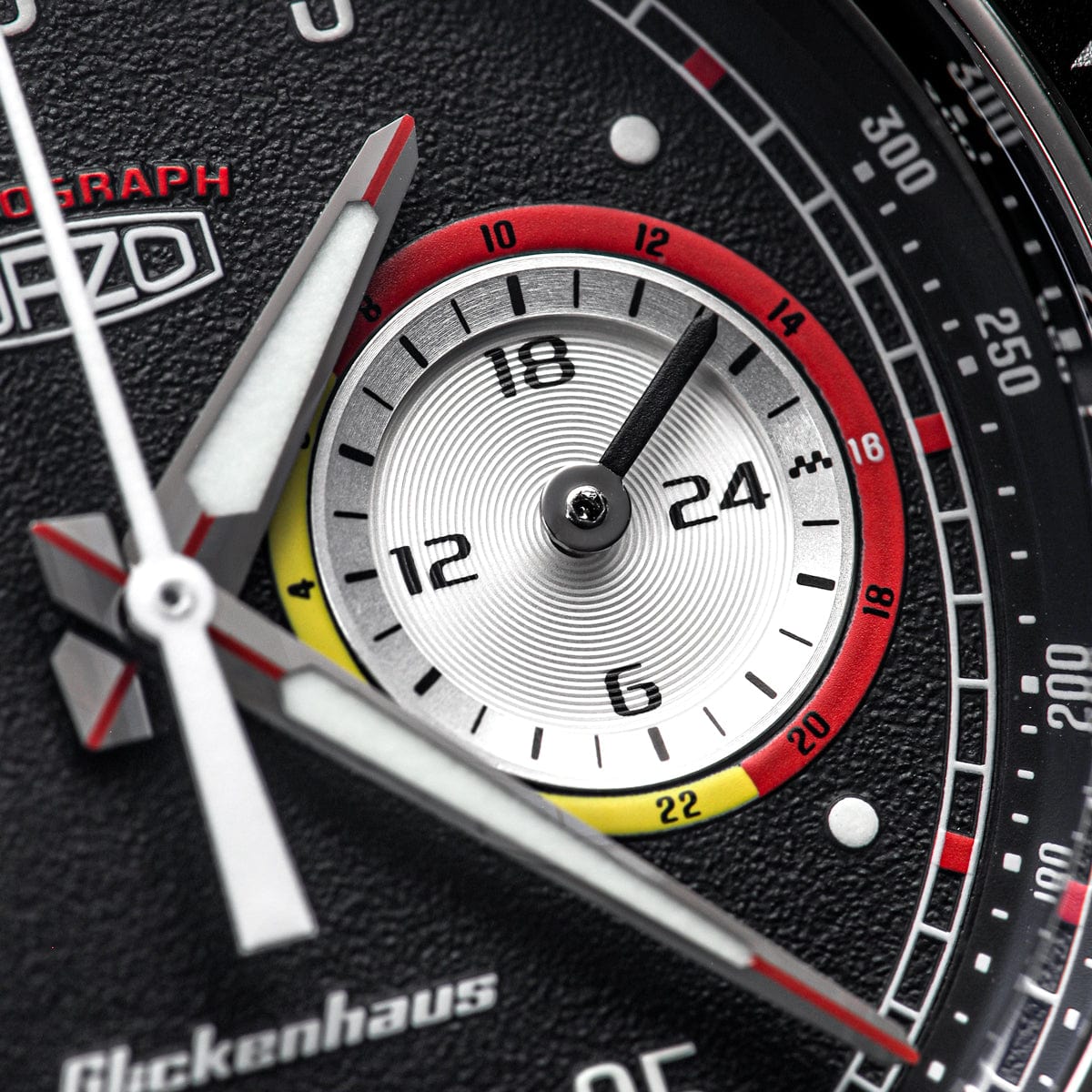 FORZO Glickenhaus Chronograph Black & Red SS-B02-B