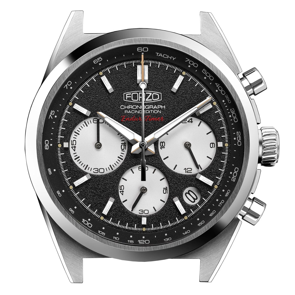 FORZO G2 EnduraTimer Chronograph Watch - Reverse Panda Dial