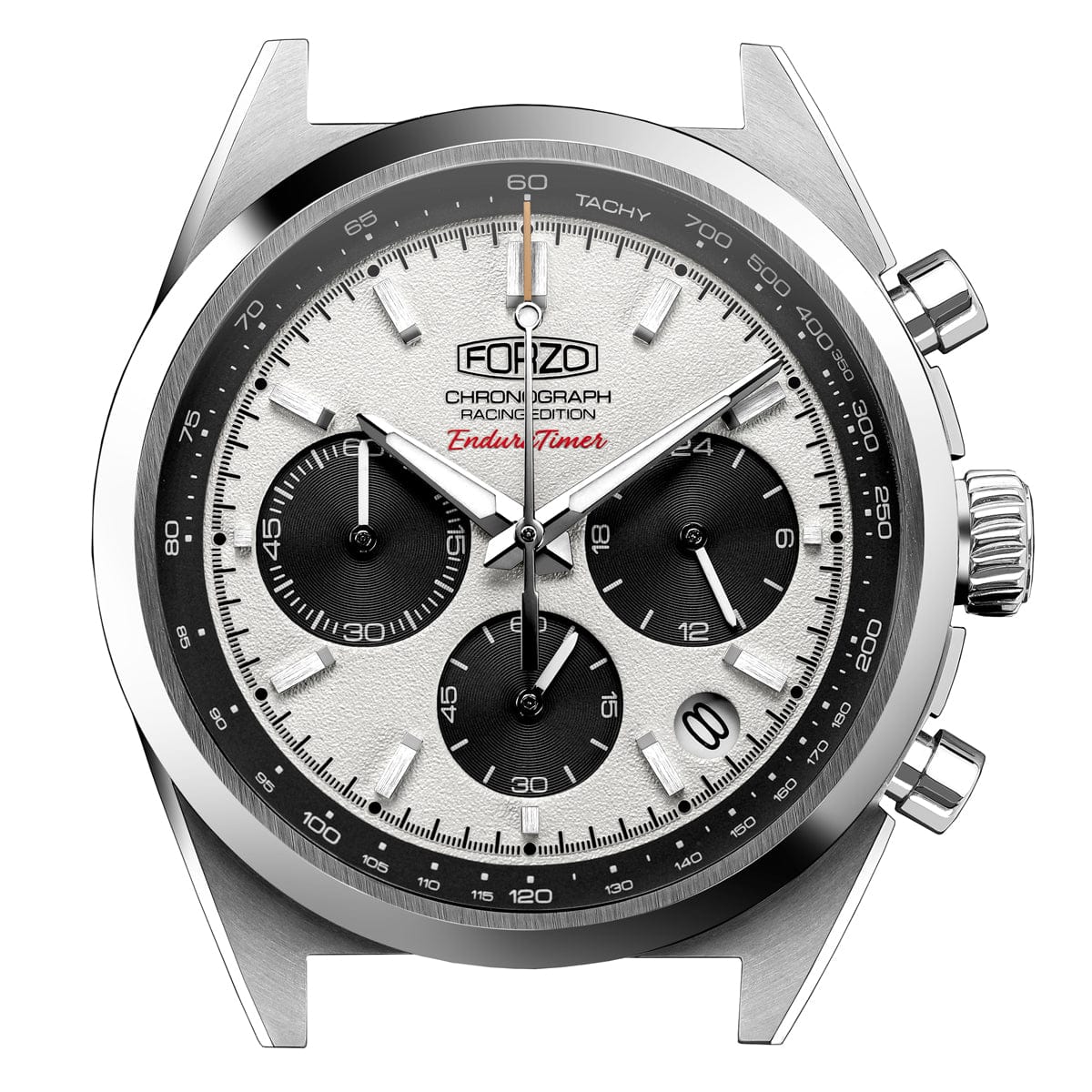 FORZO G2 EnduraTimer Chronograph Watch Panda Dial - RWB046-BK