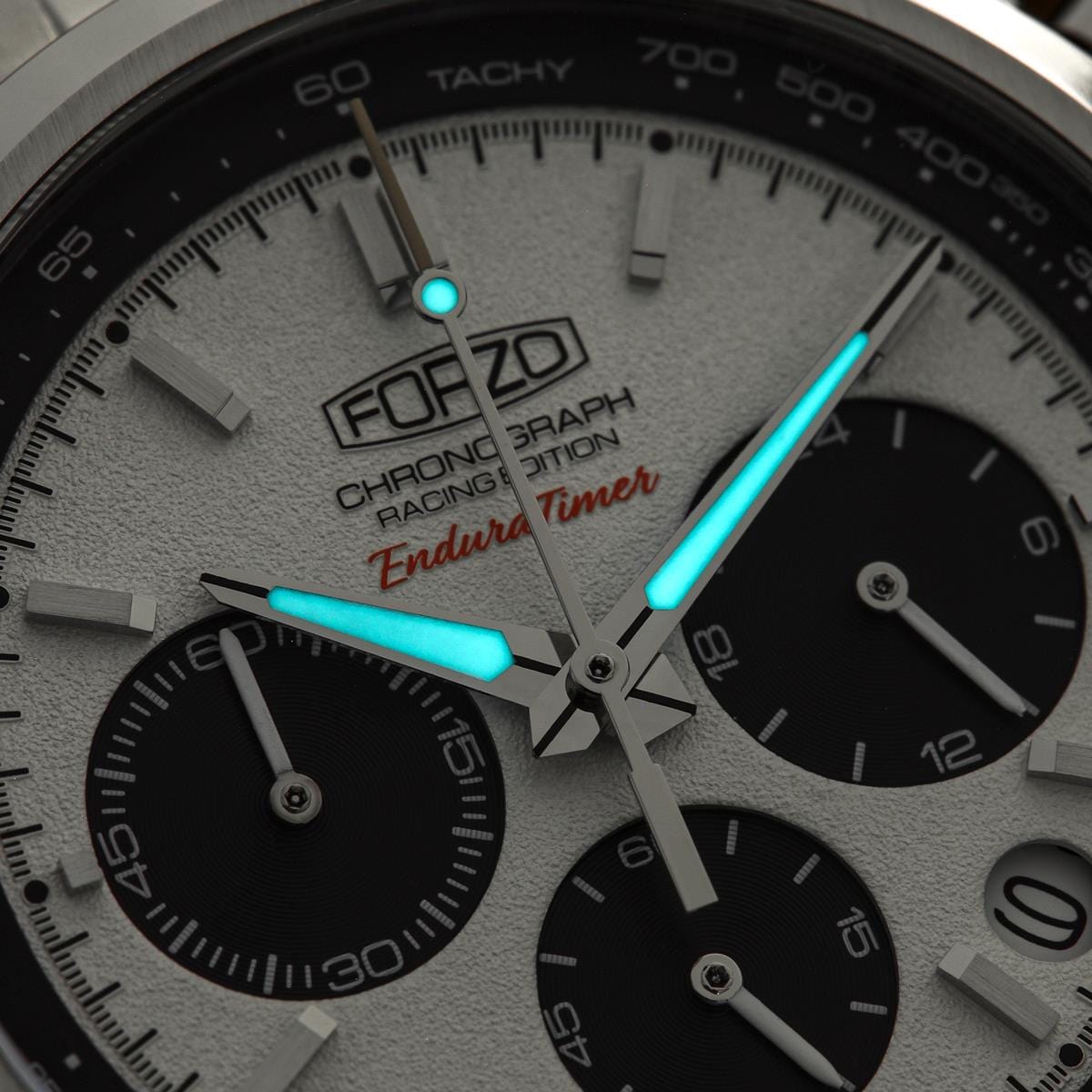 FORZO G2 EnduraTimer Chronograph Watch Panda Dial - RWB046-BK
