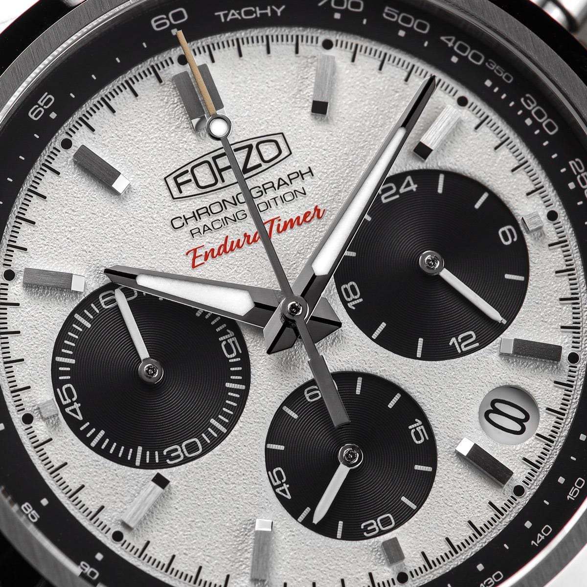 FORZO G2 EnduraTimer Chronograph Watch Panda Dial - RWB046-BK