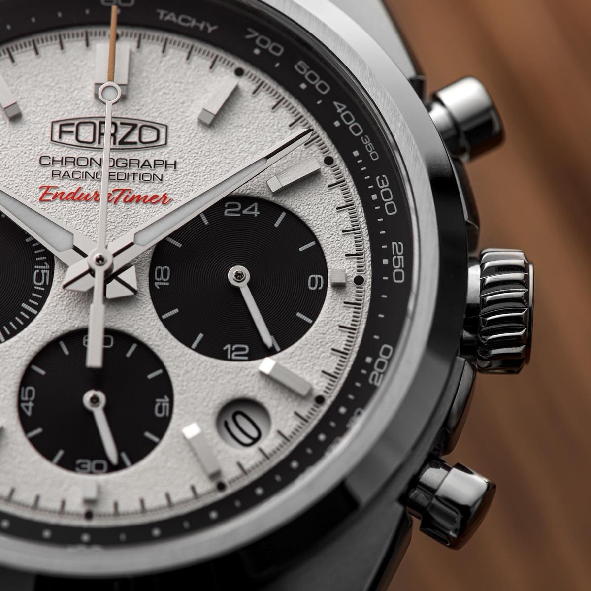 FORZO G2 EnduraTimer Chronograph Watch Panda Dial - RWB046-BK