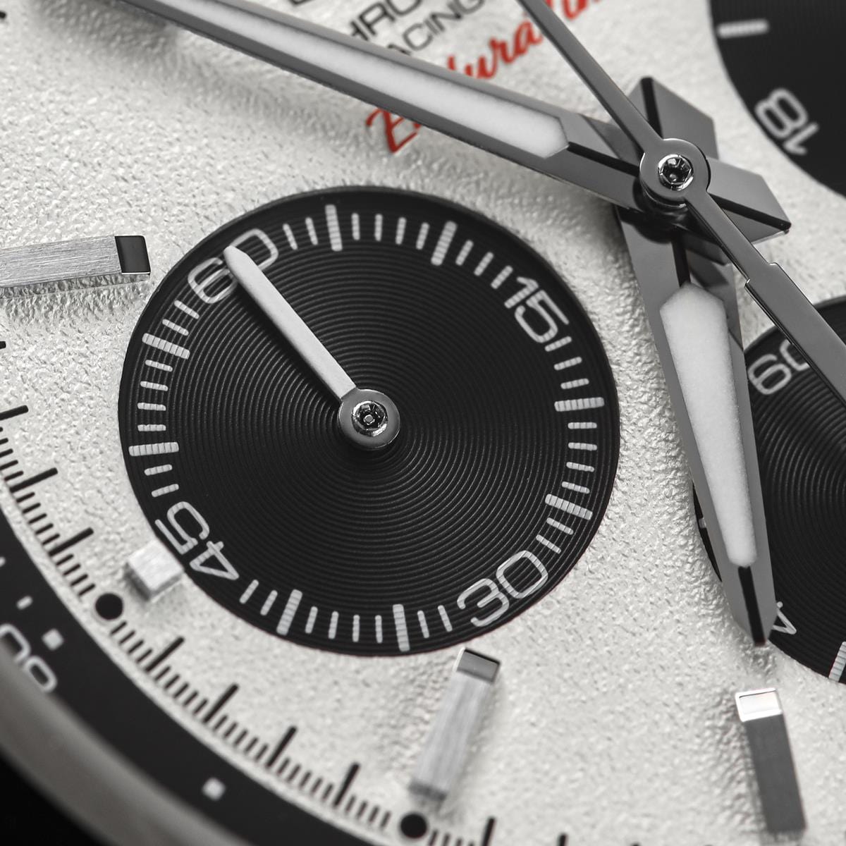 FORZO G2 EnduraTimer Chronograph Watch Panda Dial - RWB046-BK