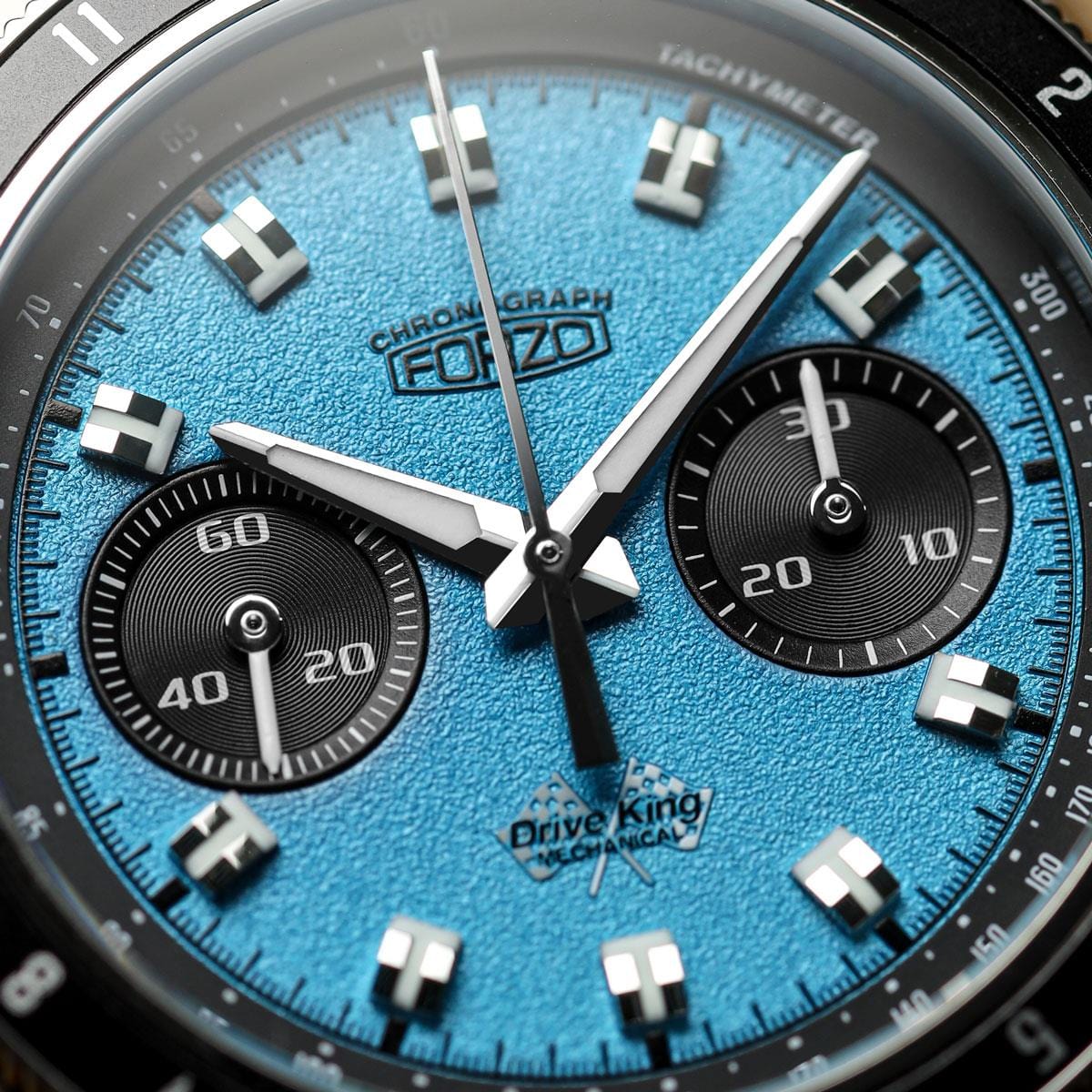 FORZO ST19 Drive King Mechanical Blue Dial RWB046-WH