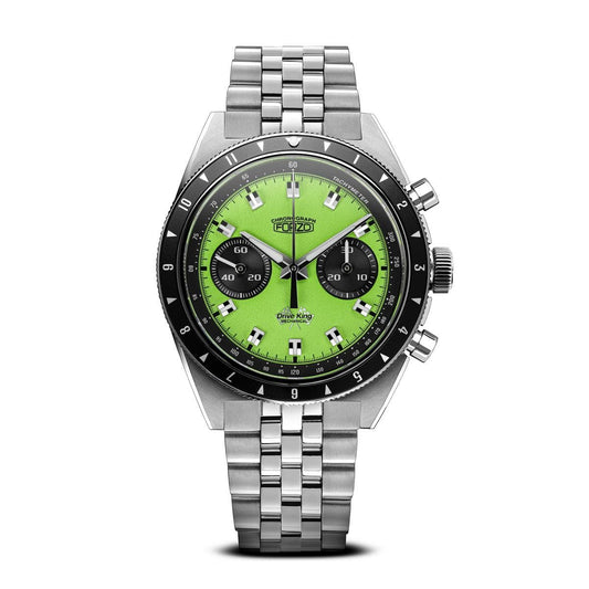 FORZO Drive King Mechanical Chronograph In Green