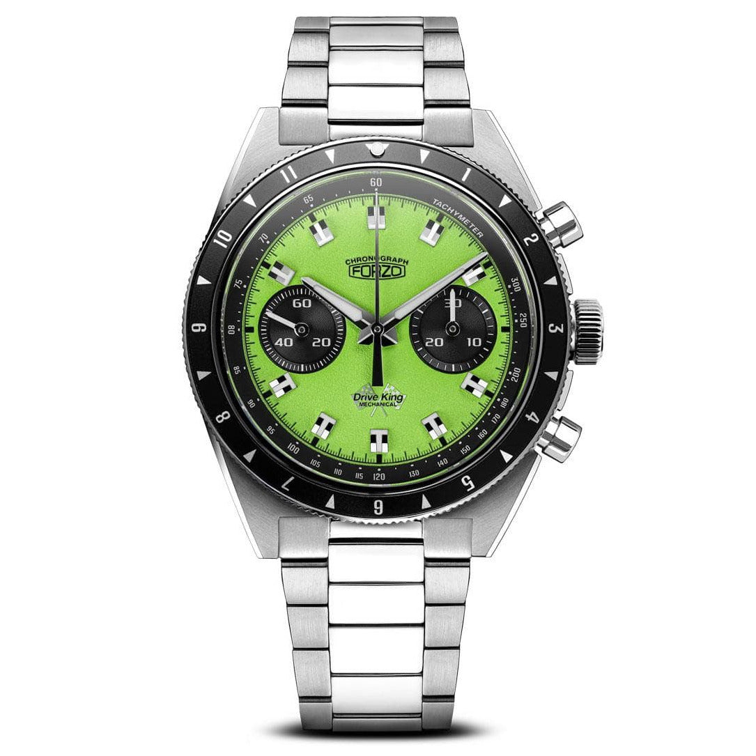 FORZO Mechanical Drive King - Green Dial | WatchGecko