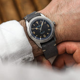 Geckota Airstream Field Watch Black Dial LIKE NEW