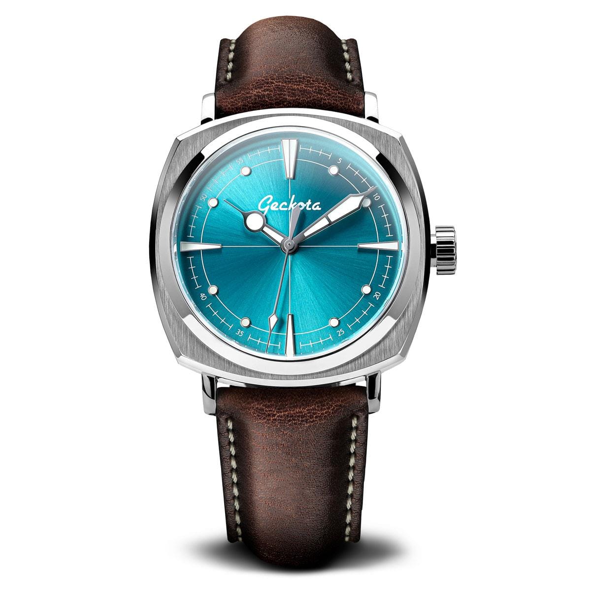 Geckota Pioneer Aurora Automatic Watch Aqua Sunburst TP-369-2