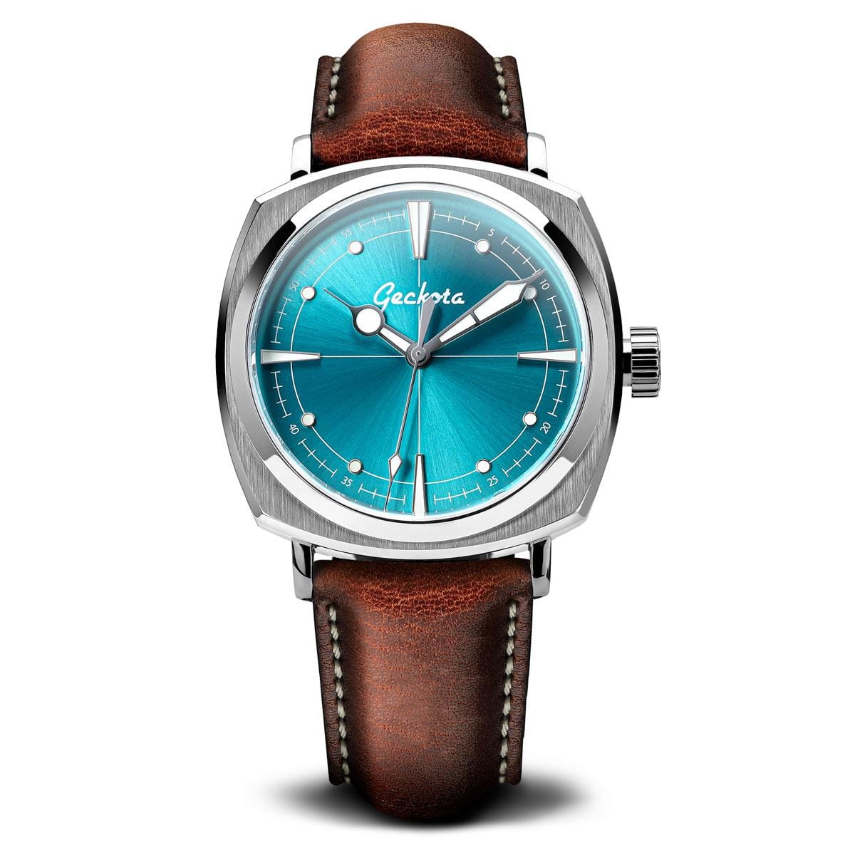 Geckota Pioneer Aurora Automatic Watch Aqua Sunburst TP-369-3