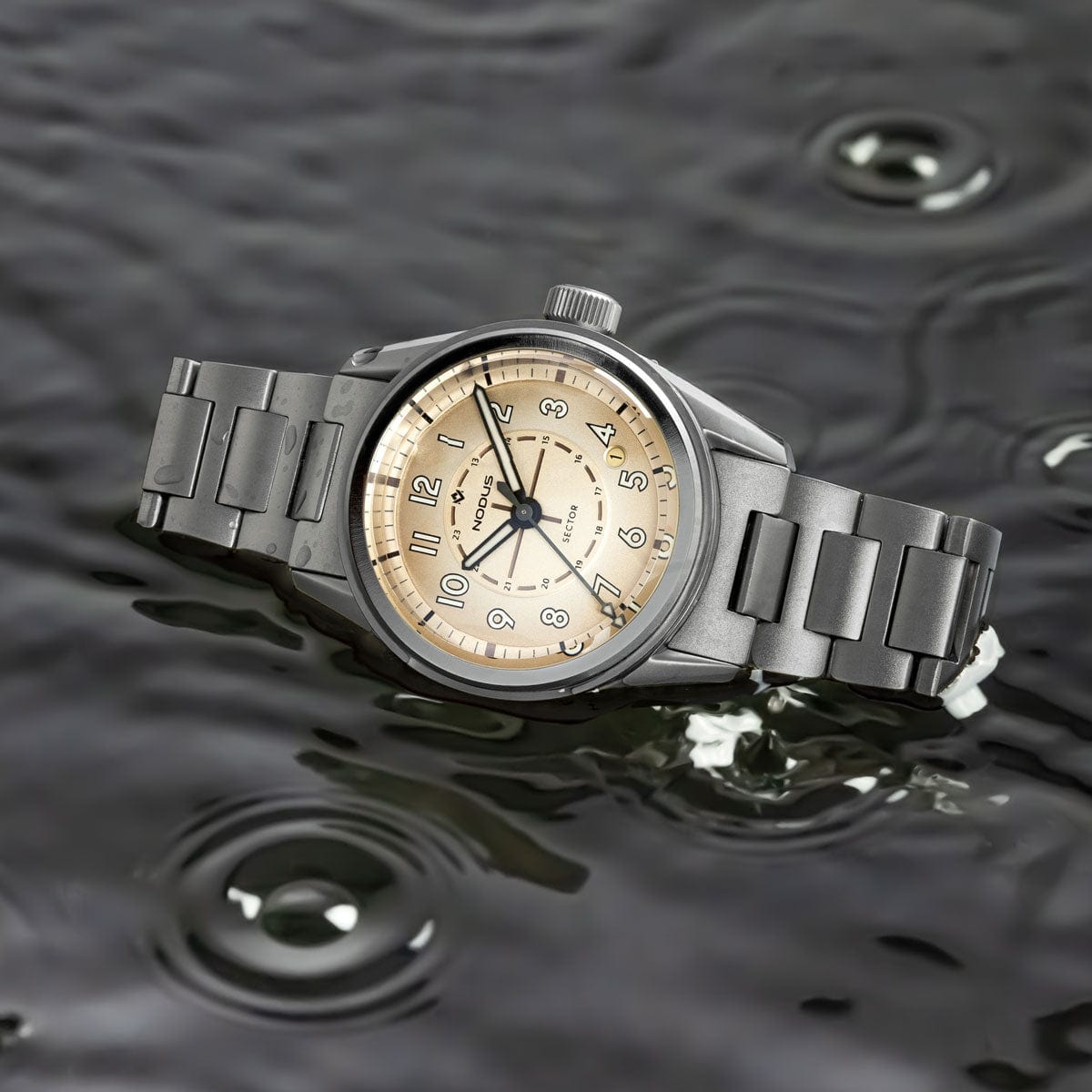 Nodus Sector Field Automatic Watch - Malibu