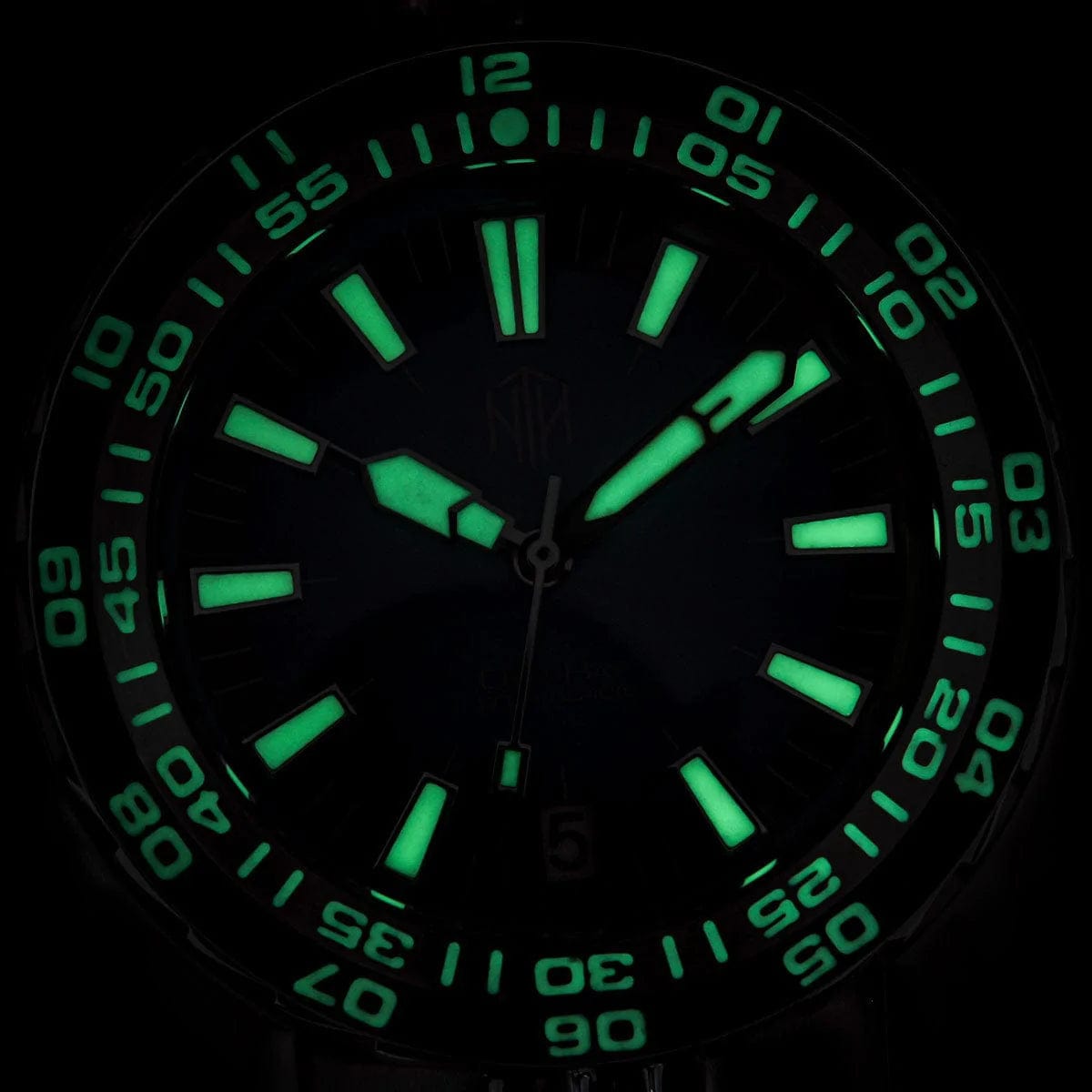 NTH DevilRay Automatic Dive Watch - Date - Blue