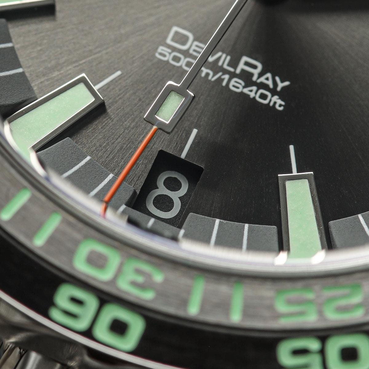 NTH DevilRay Automatic DivNTH DevilRay Automatic Dive Watch - Blacke Watch - No Date - Black