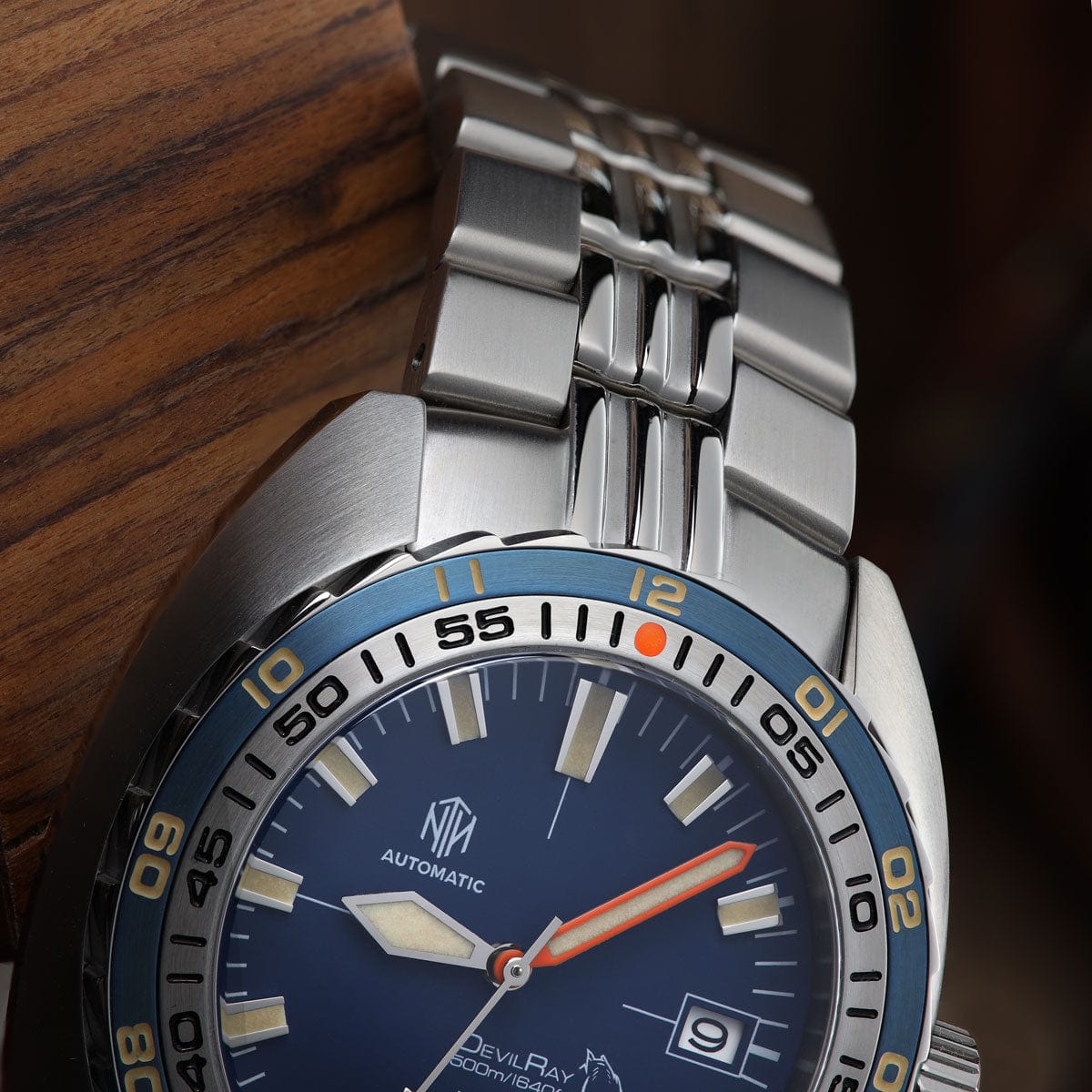 NTH DevilRay Dive Watch - Vintage Blue - WatchGecko Exclusive - LIKE NEW