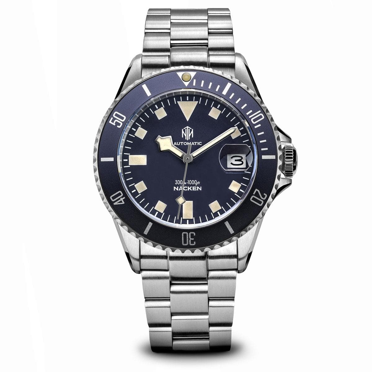 NTH Näcken Dive Watch - Admiral Blue - WatchGecko Exclusive - LIKE NEW