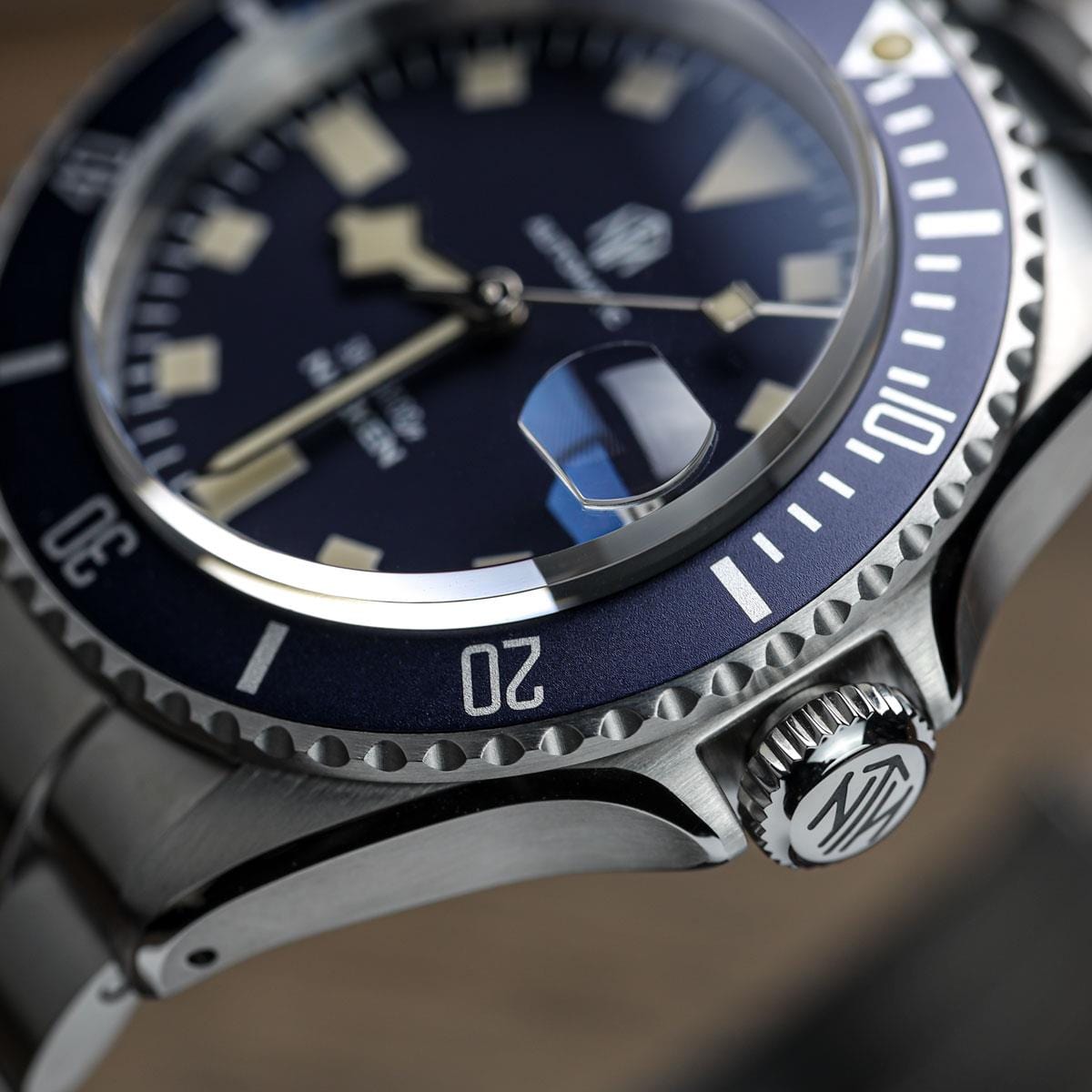 NTH Näcken Dive Watch - Admiral Blue - WatchGecko Exclusive - LIKE NEW