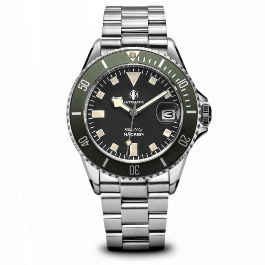 NTH Näcken Dive Watch - Reef Green - WatchGecko Exclusive