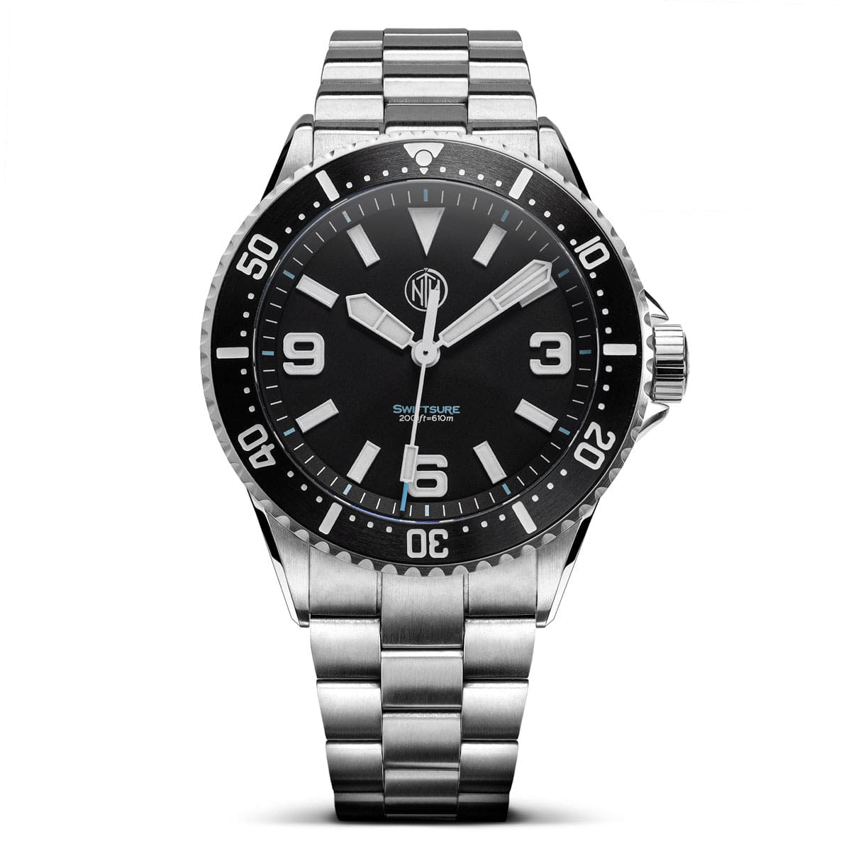 NTH Swiftsure Automatic Dive Watch - Black Dial - No Date - NEARLY NEW