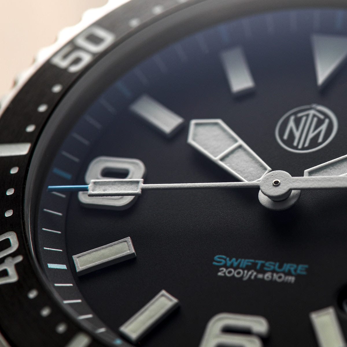 NTH Swiftsure Automatic Dive Watch - Black Dial - No Date - NEARLY NEW