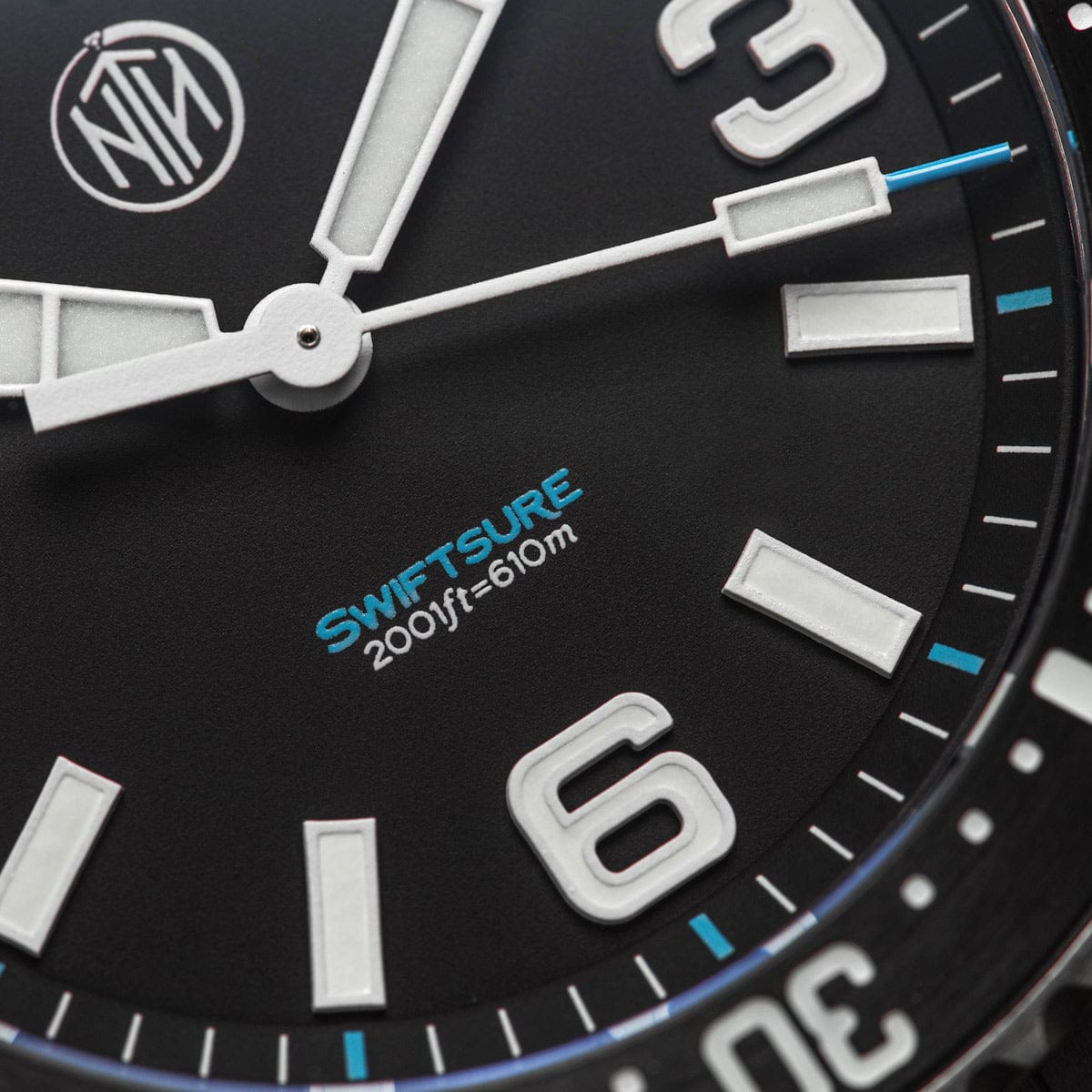 NTH Swiftsure Automatic Dive Watch - Black Dial - No Date - NEARLY NEW